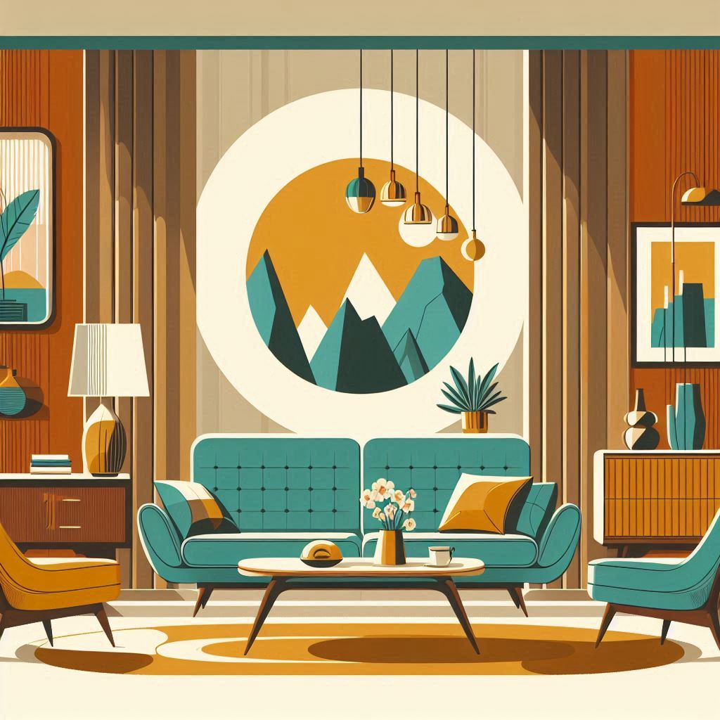 Mid-Century Modern on Ruby Lane: Furnishing Your Home with Retro Style