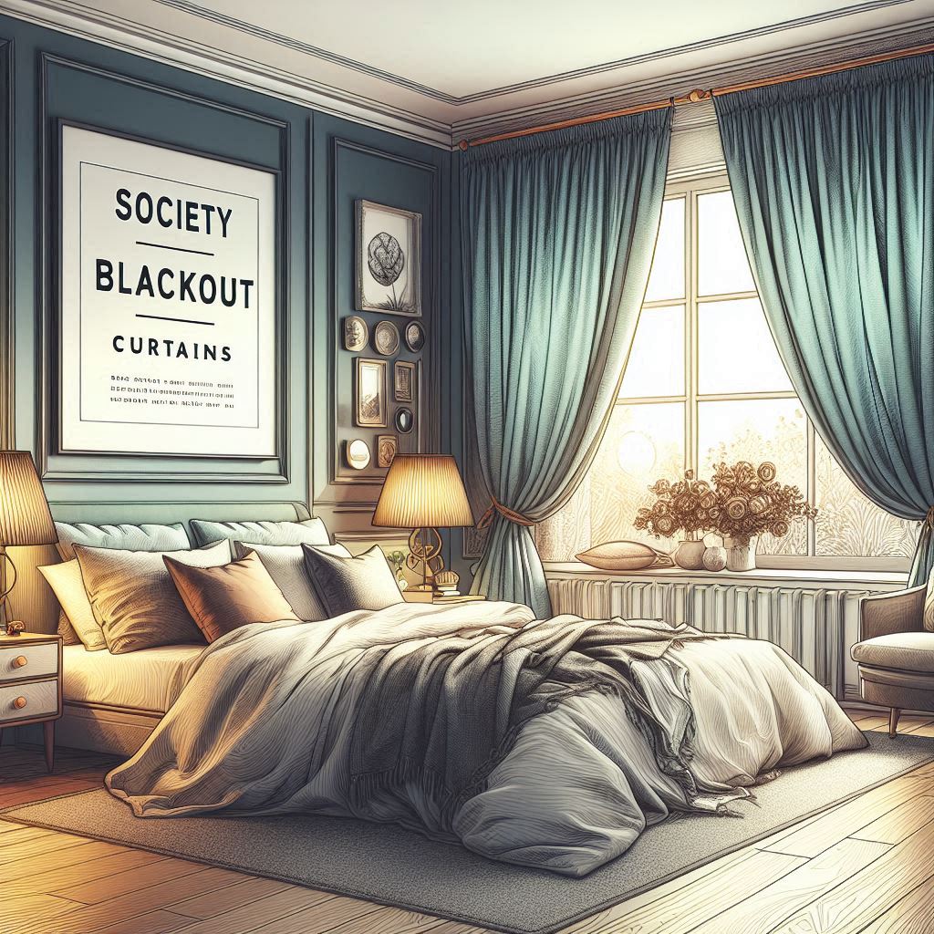 Society6 Blackout Curtains: A Stylish Solution for Light Sleepers