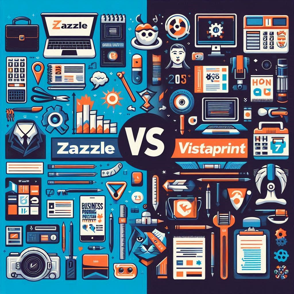 Zazzle vs. Vistaprint: A Head-to-Head Comparison for Businesses