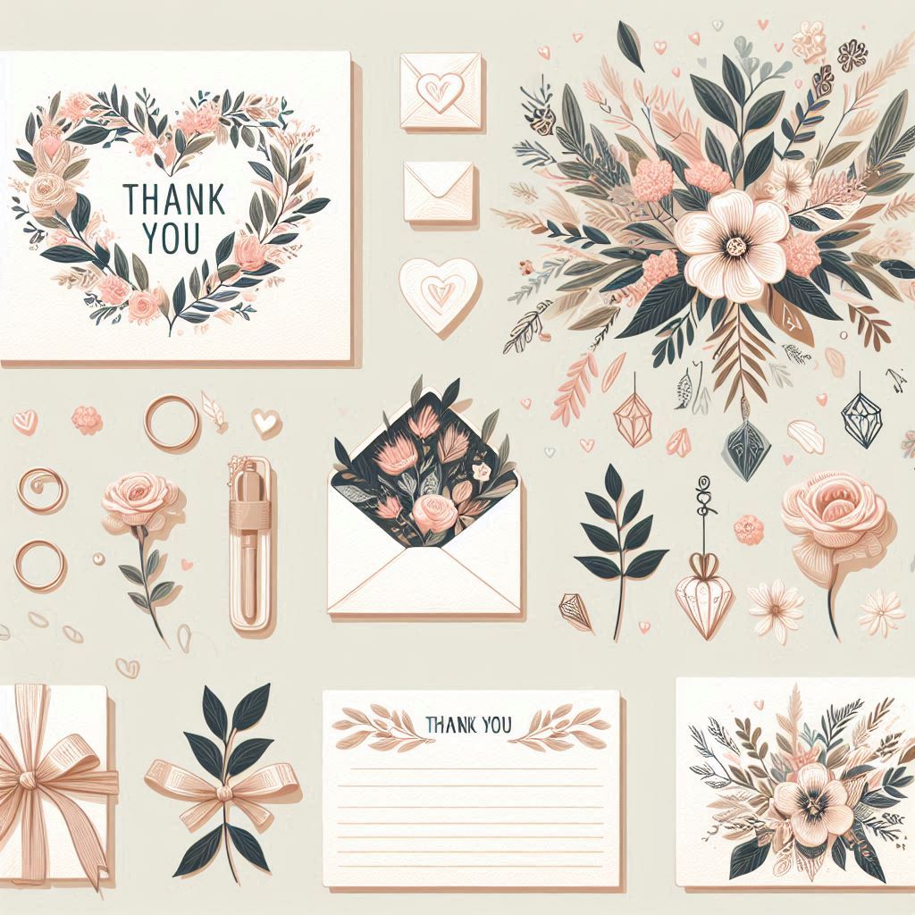 Thoughtful Thank You Card Ideas from Zazzle: Wedding, Bridal Shower, & More