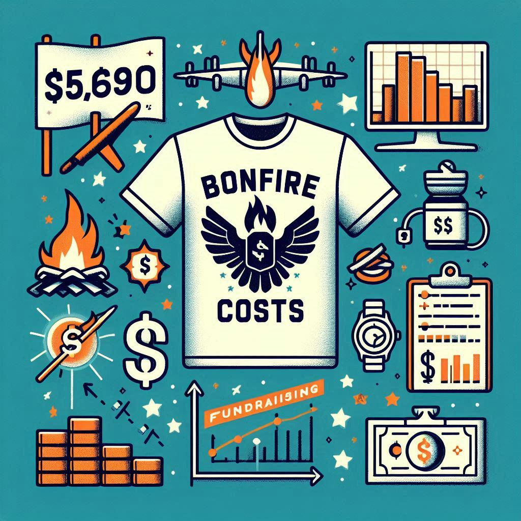 Bonfire Shirt Costs: Pricing Your Products for Profit & Fundraising