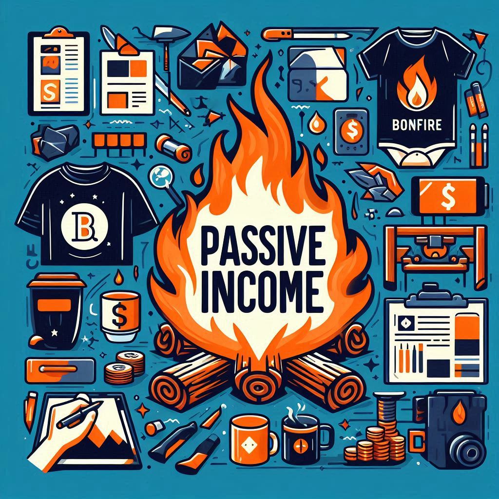 Selling Print-on-Demand with Bonfire: A Beginner's Guide to Passive Income