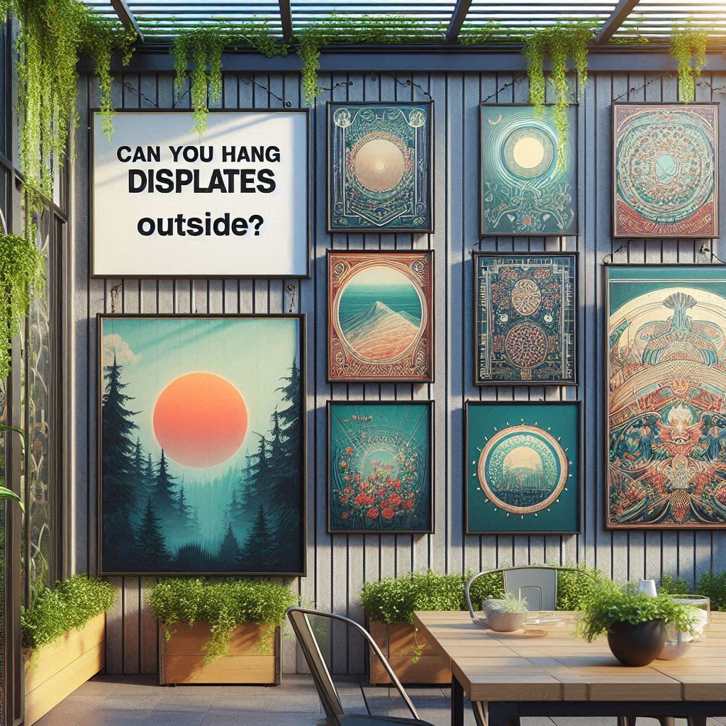 Can You Hang Displates Outside? Exploring Displate's Weather Resistance for Outdoor Use