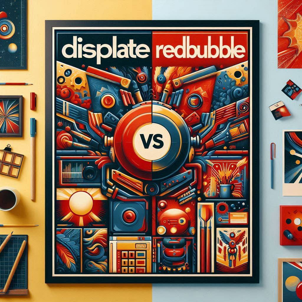 Displate vs. Redbubble: Choosing the Best Platform for Your Art Addiction